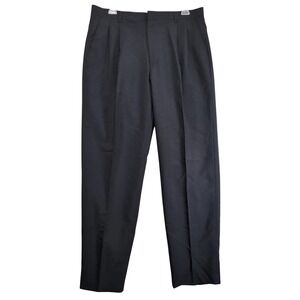 NWT Grandeur Navy‎ Dress Pants Mens 40x34 Pleated Classic Business Office Formal
